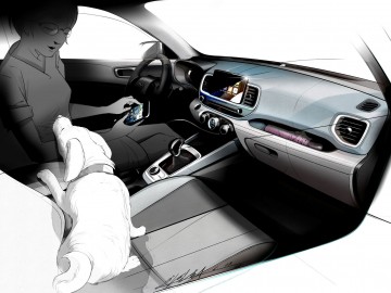 Hyundai Venue &ndash; pierwsze szkice nowego SUV-a